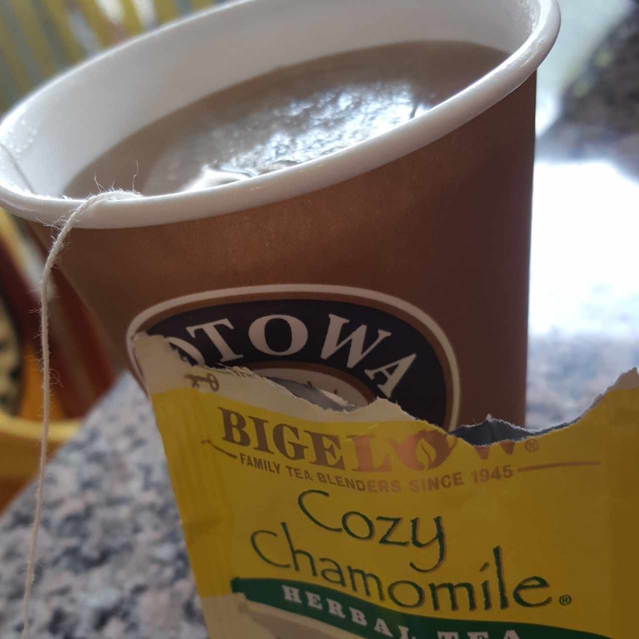 té de manzanilla