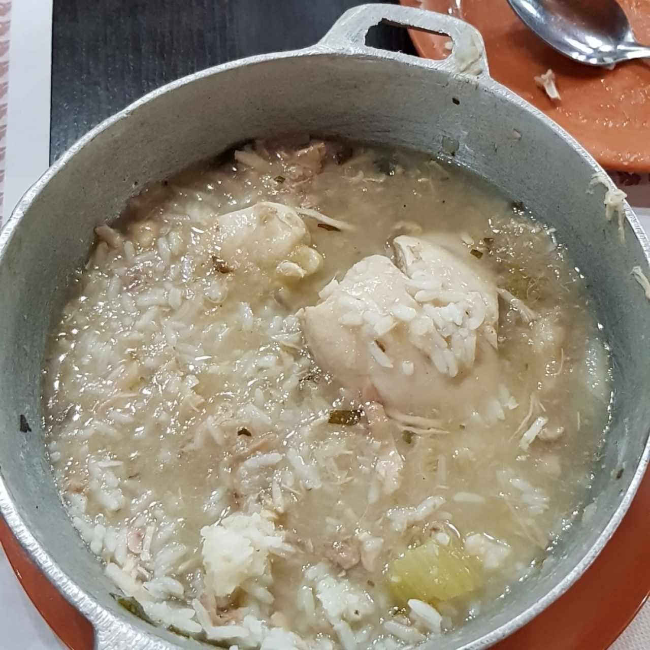 Sancocho y arroz