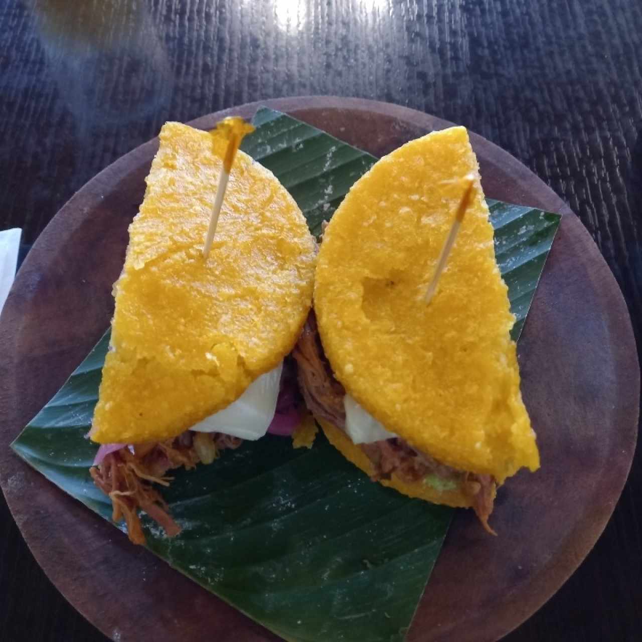 Emparedados - Ropa Vieja en tortilla