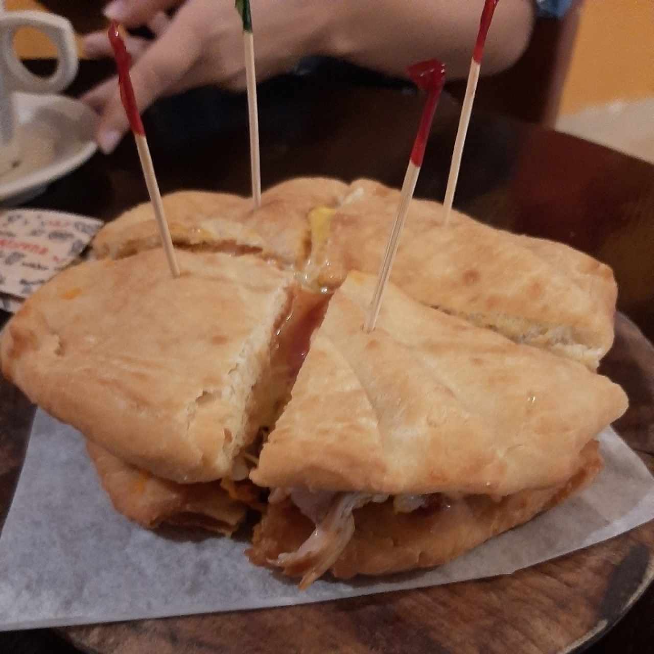 Emparedado de Hojaldre - Combinación (sin vegetales)