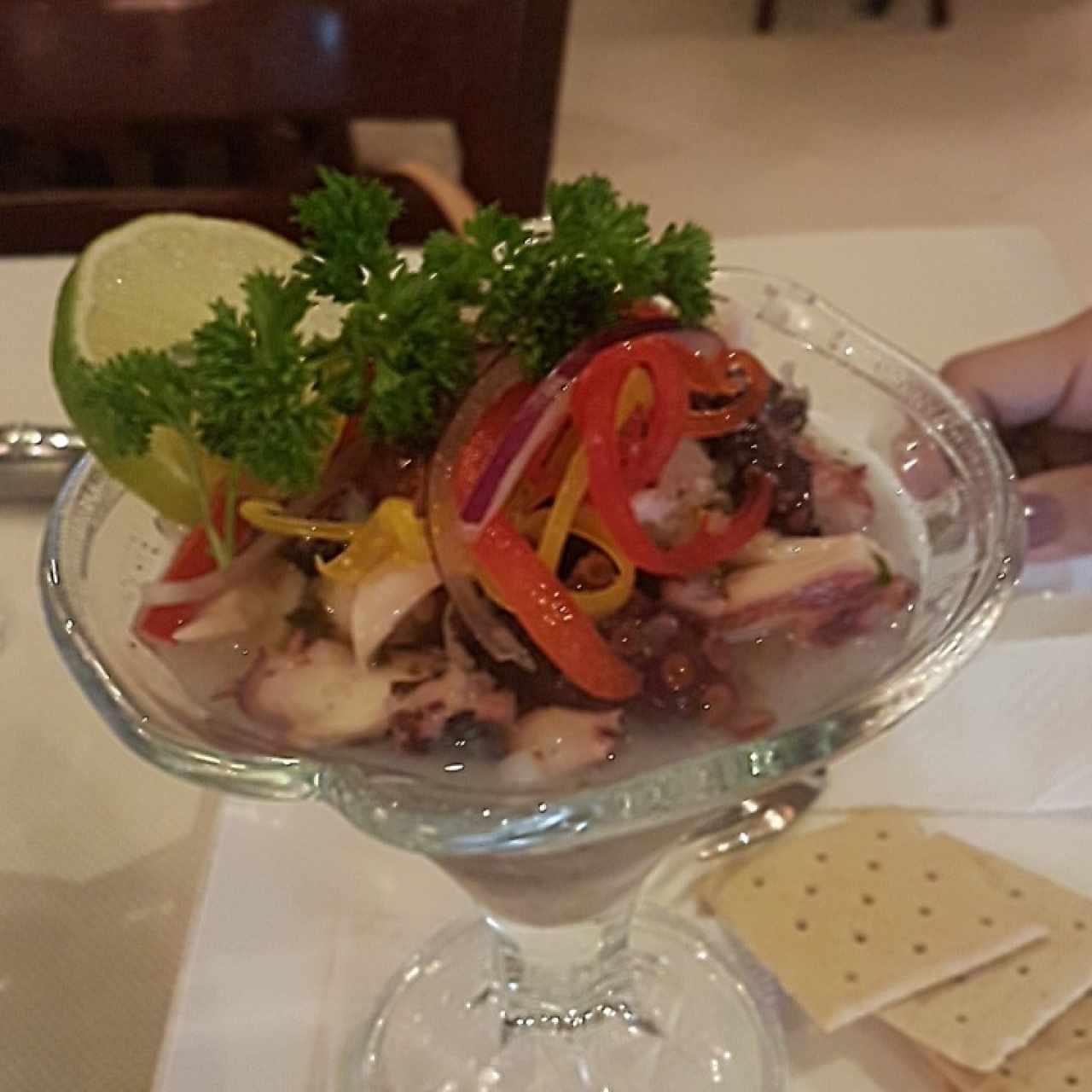 ceviche de pulpo