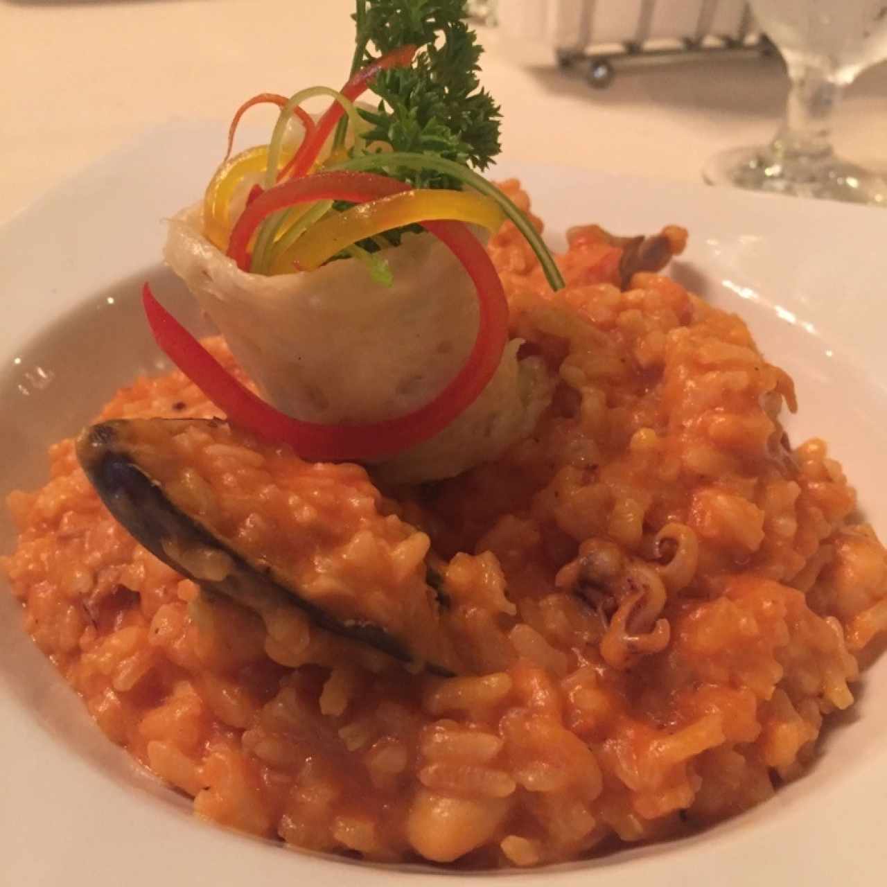 risotto de mariscos