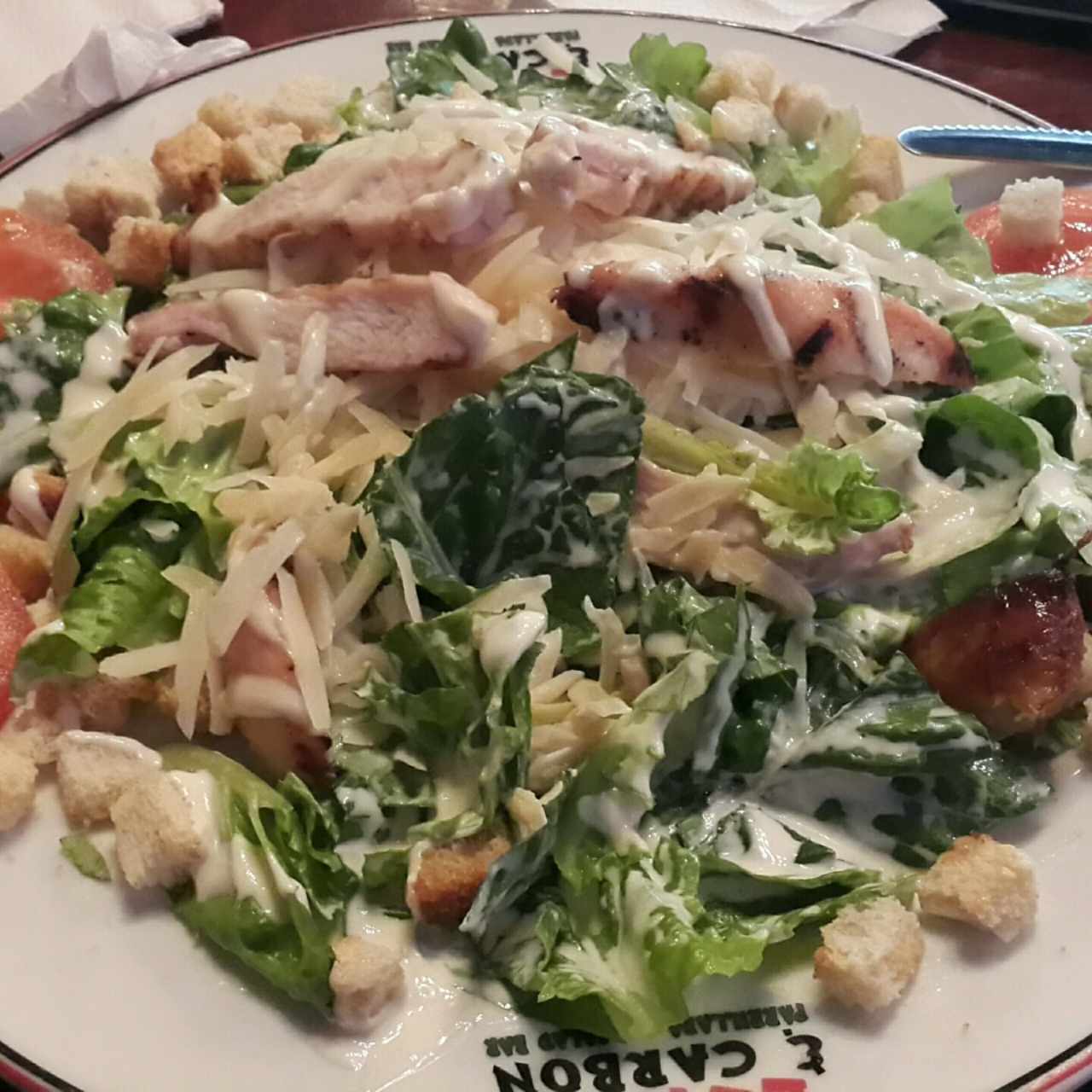 Ensalada Caesars 