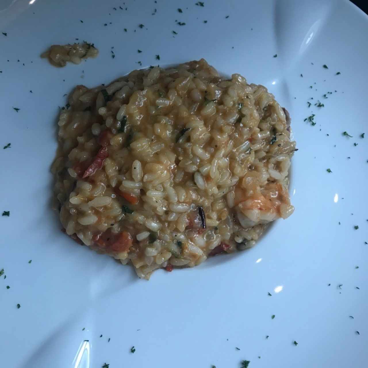 Risotto con Langostinos