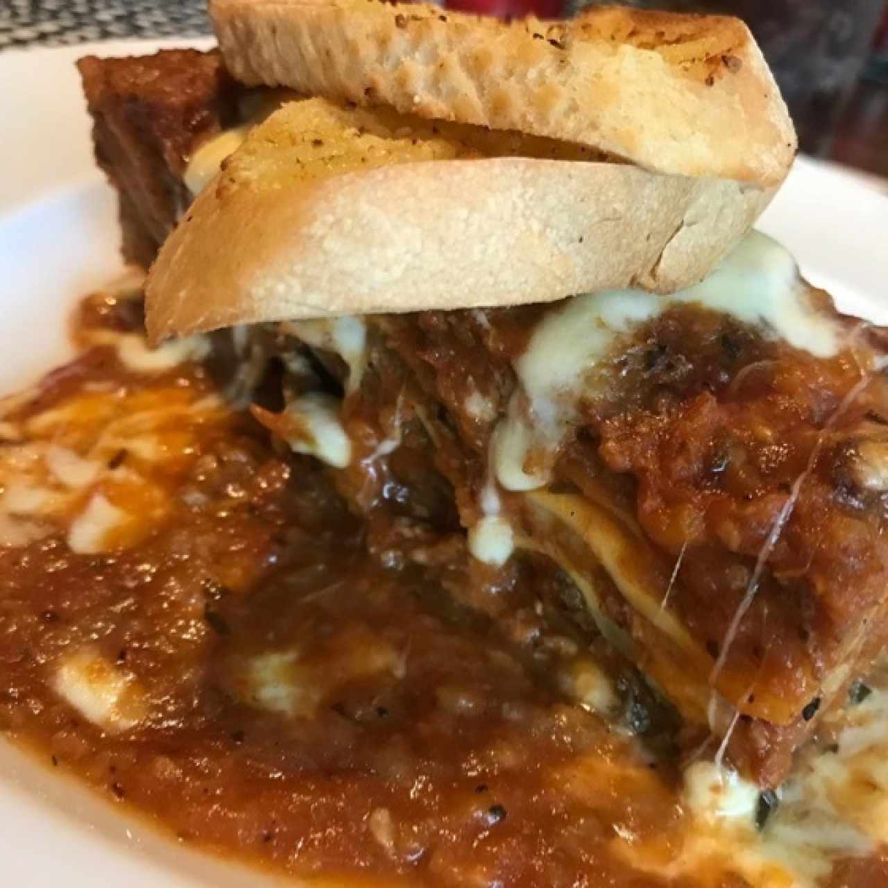 lasagna de carne