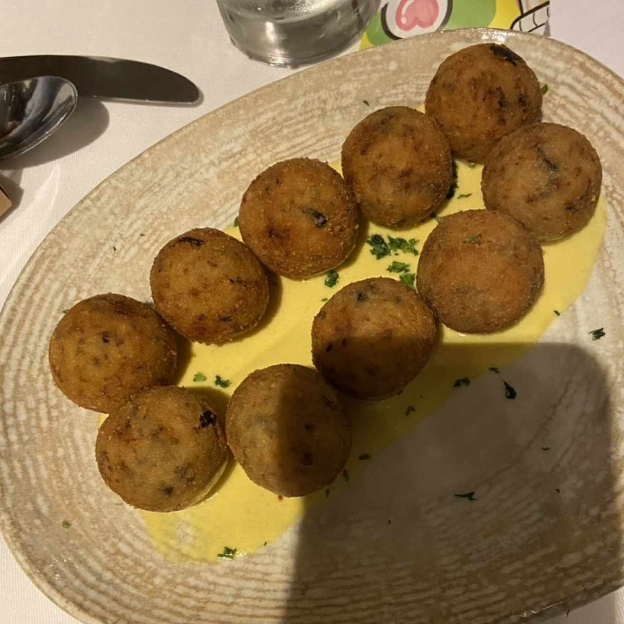 Croquetas de Risotto de Hongos