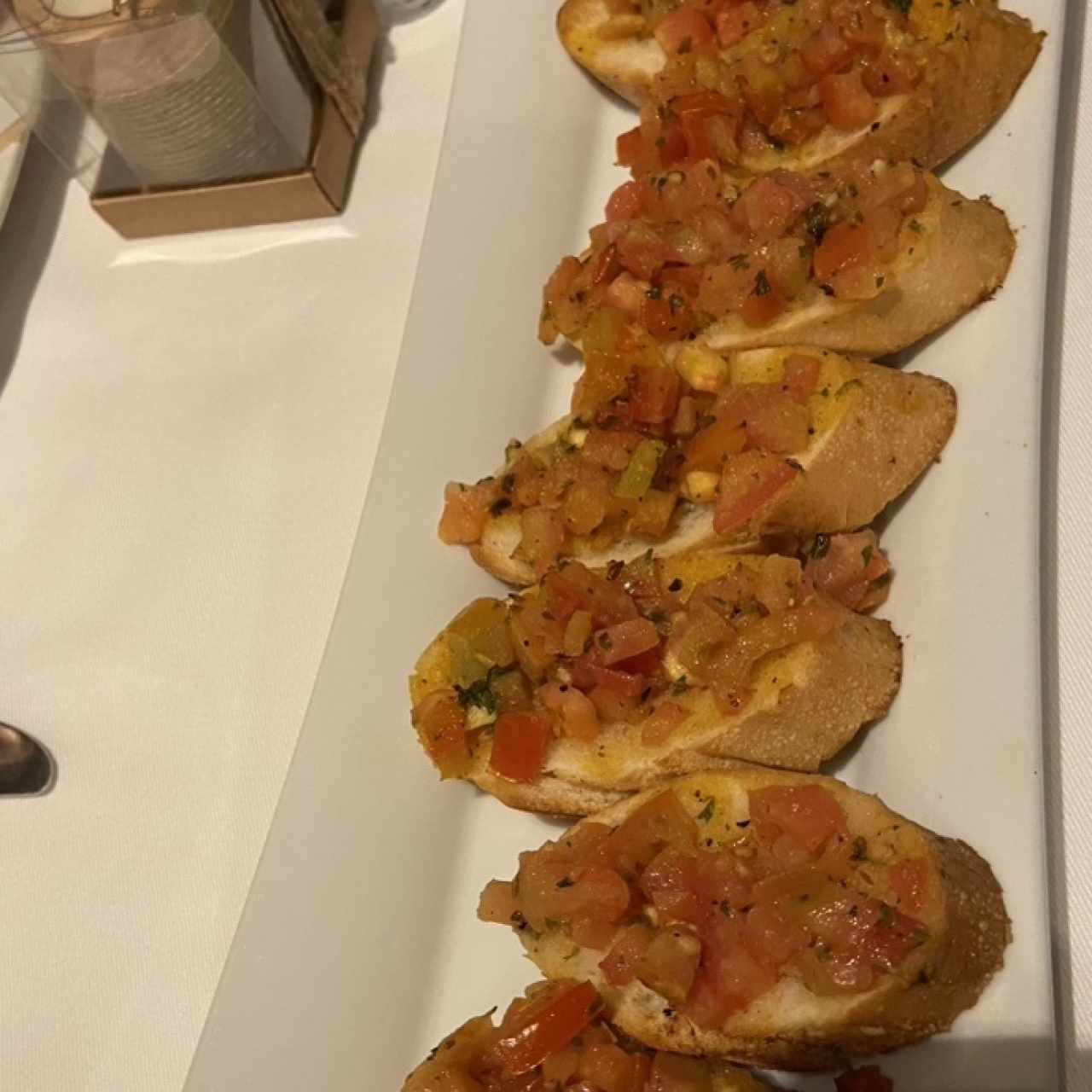 Bruchetas de tomate