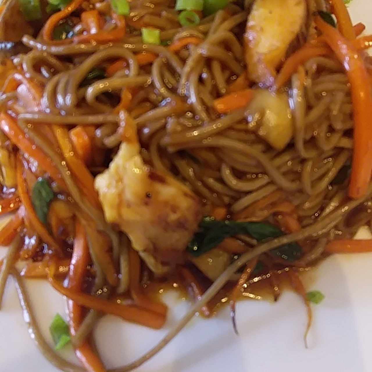 yakisoba con pollo