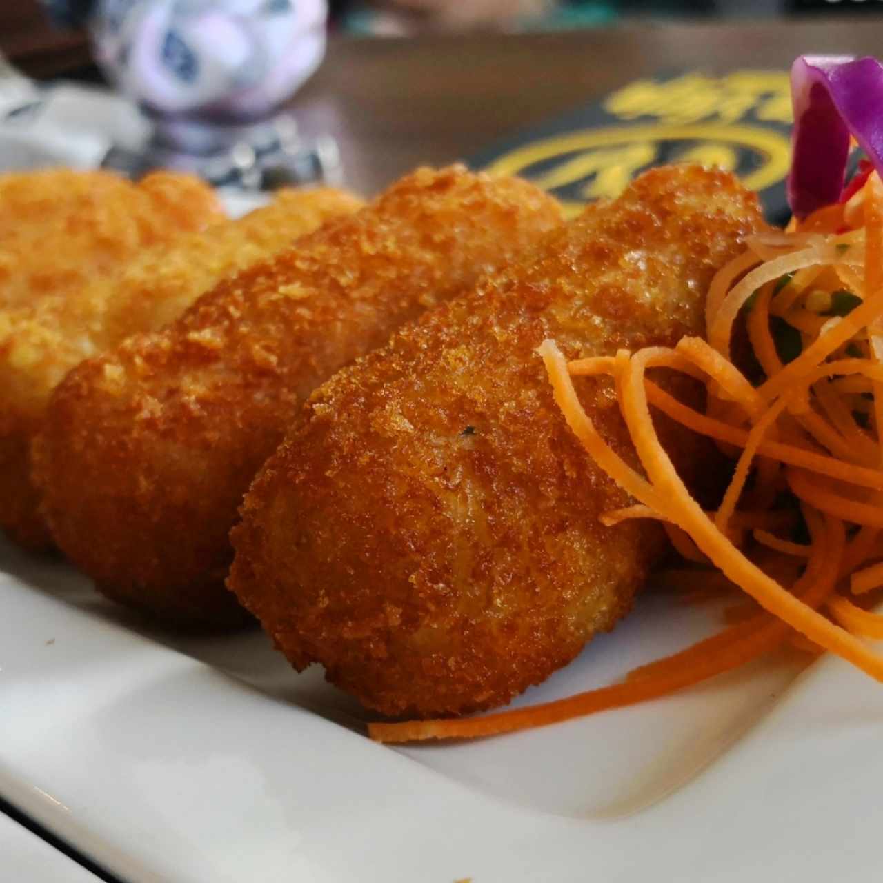 Entradas Calientes - Croqueta de cangrejo