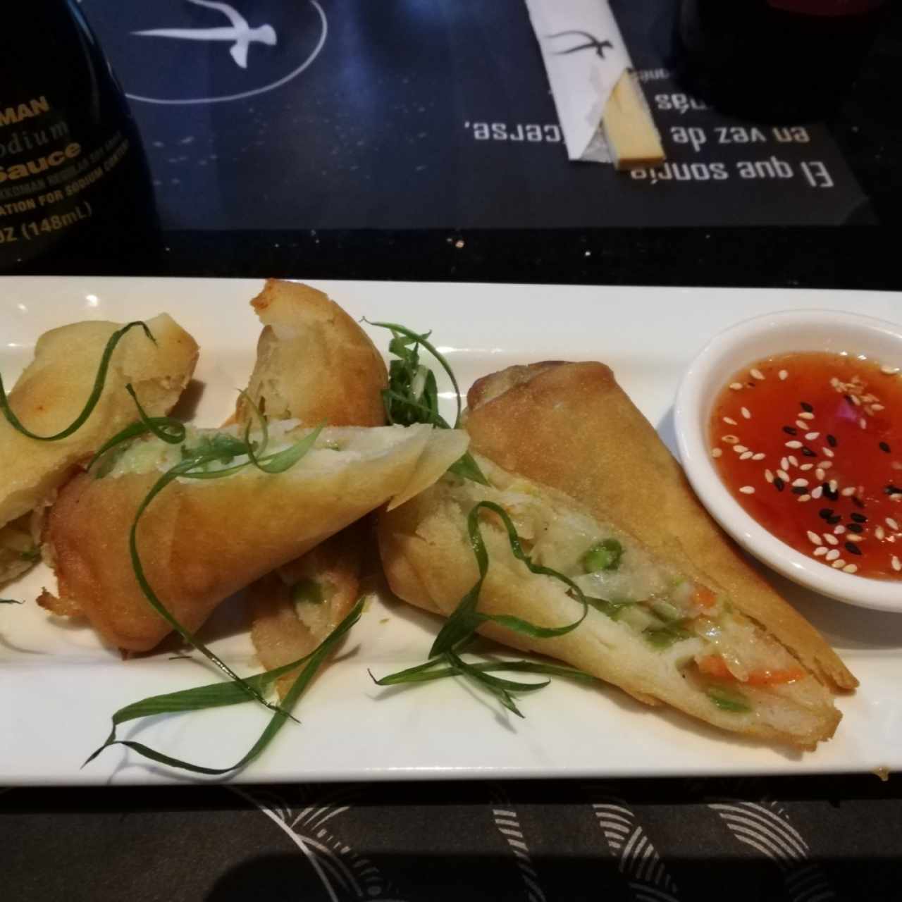 Entradas Calientes - Spring rolls