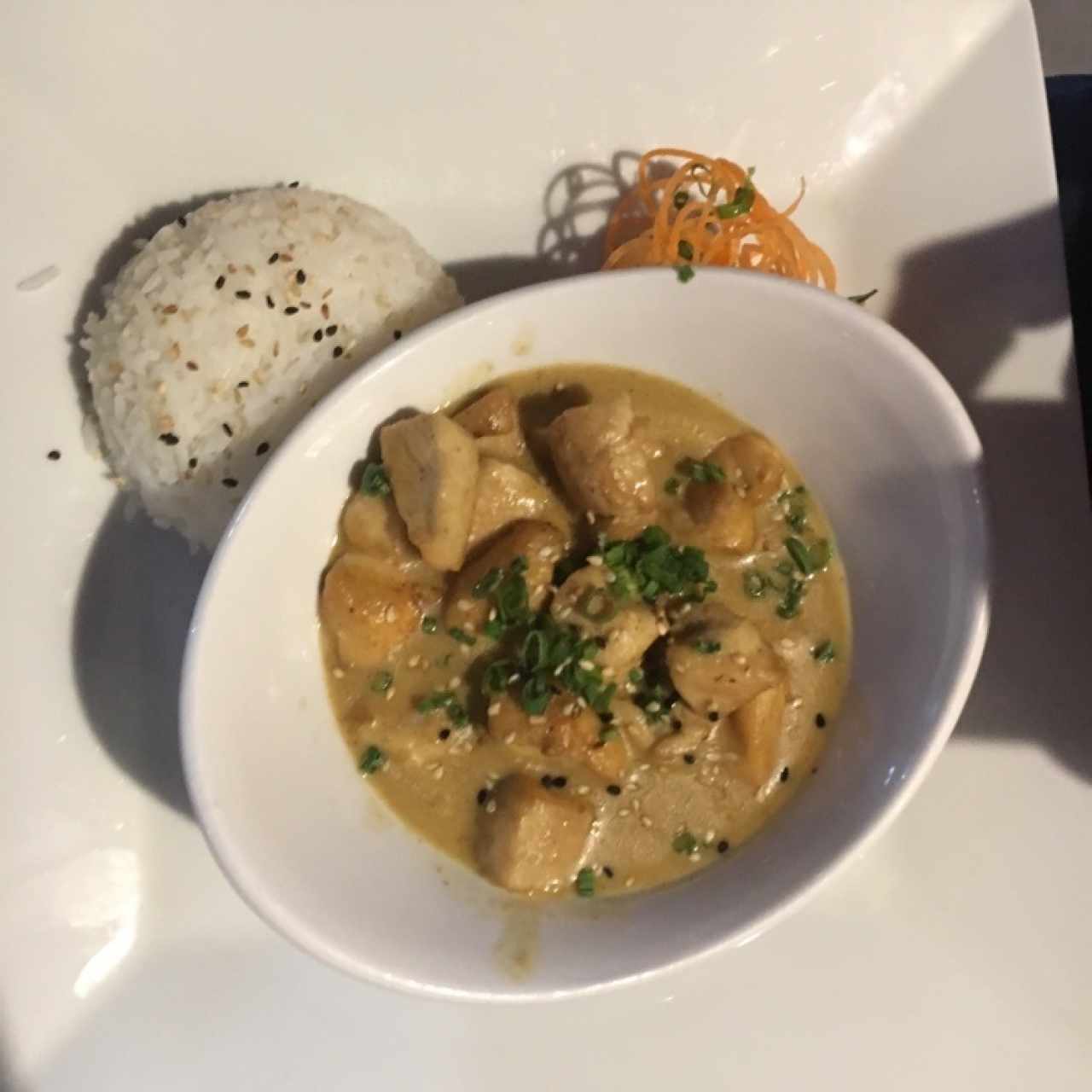 Pollo Thai al Curry (Picante)