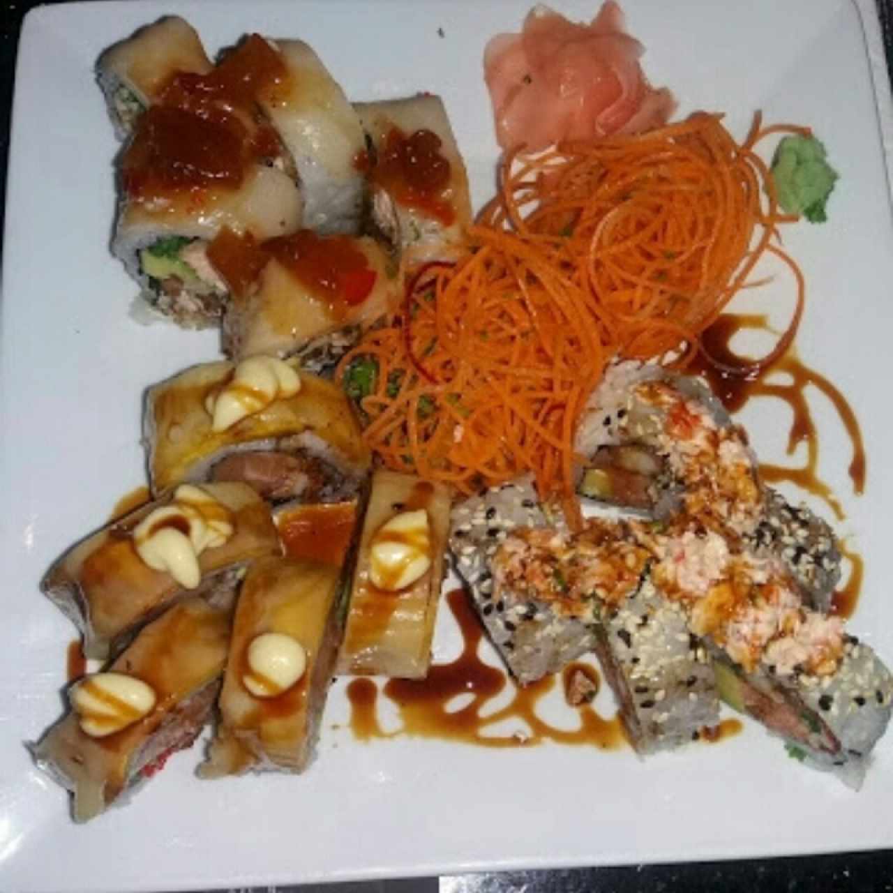 trio de sushi