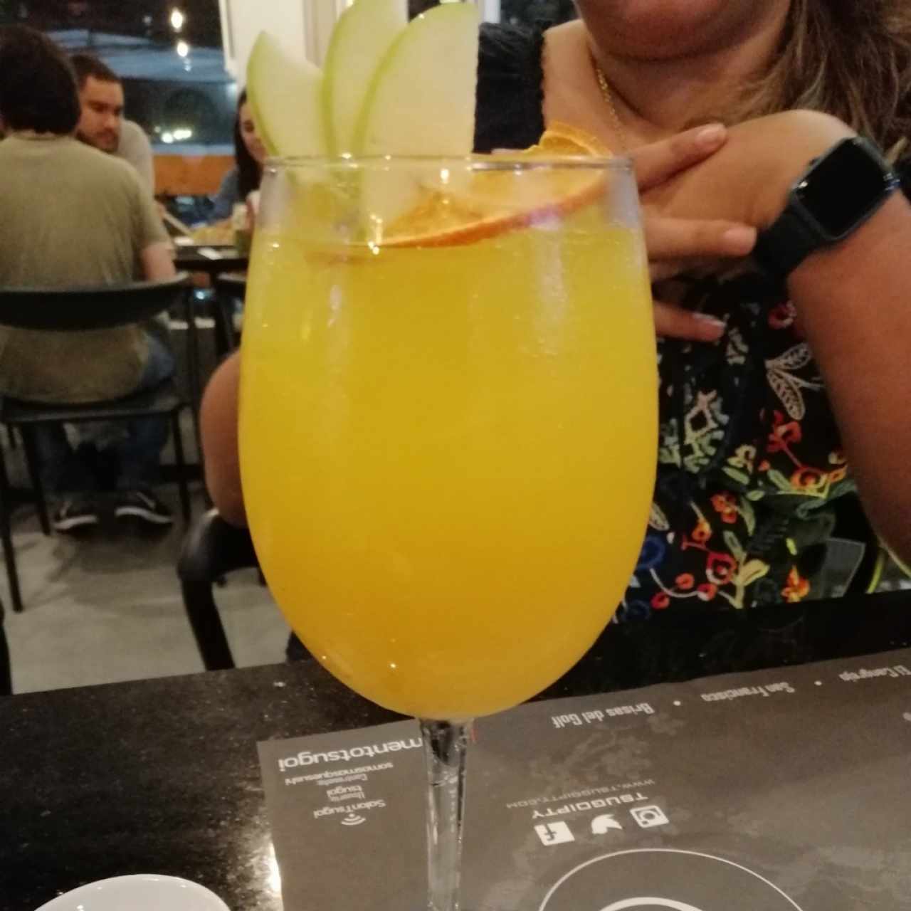 Limonada con maracuyá