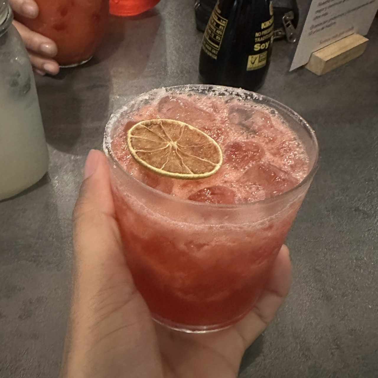 Margarita de frutos rojos 