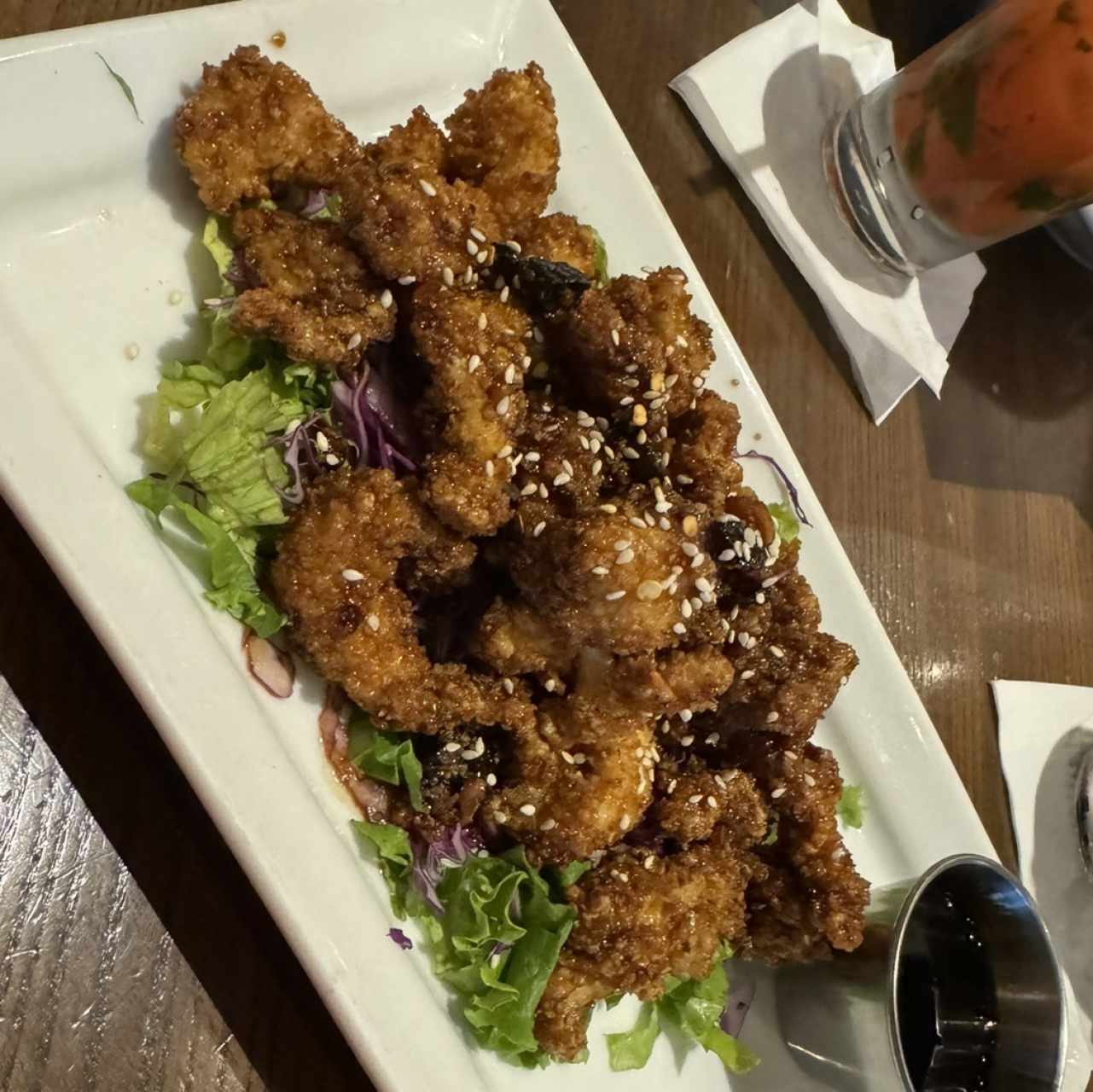 FRIDAYS SIGNATURE WHISKEY-GLAZED SESAME CHICKEN STRIPS