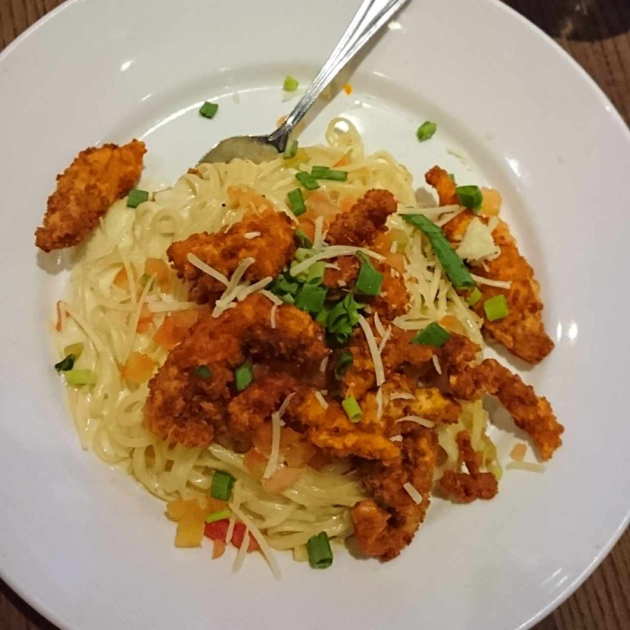 Creamy Buffalo Chicken pasta 