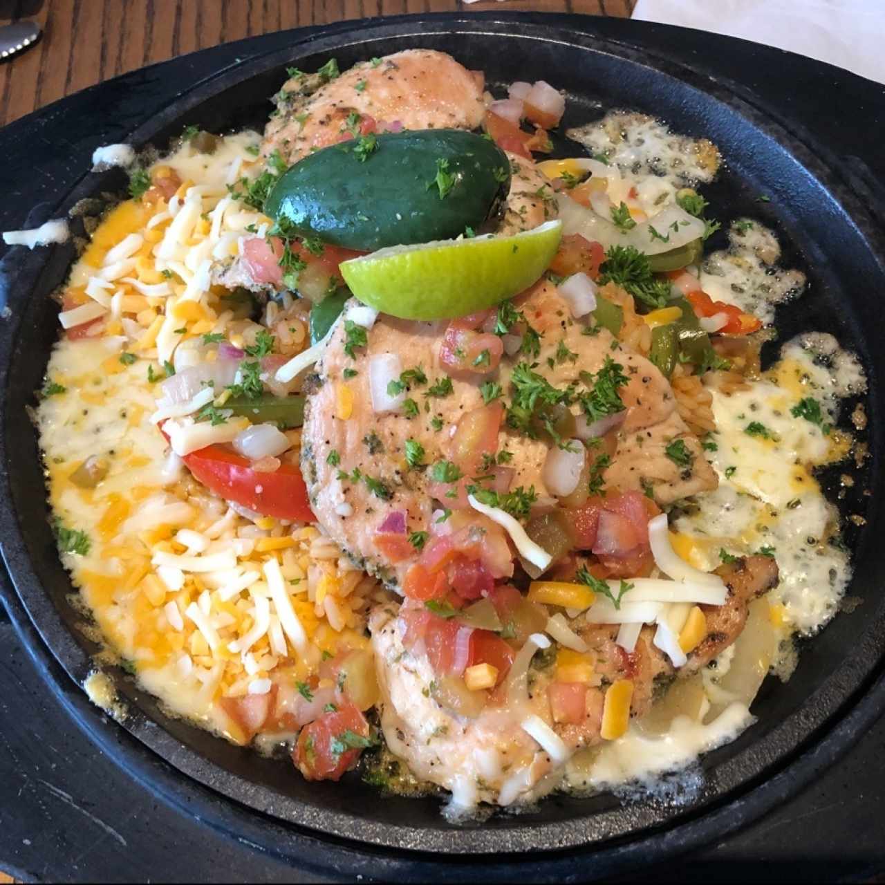 Sizzling Chicken Mexicali