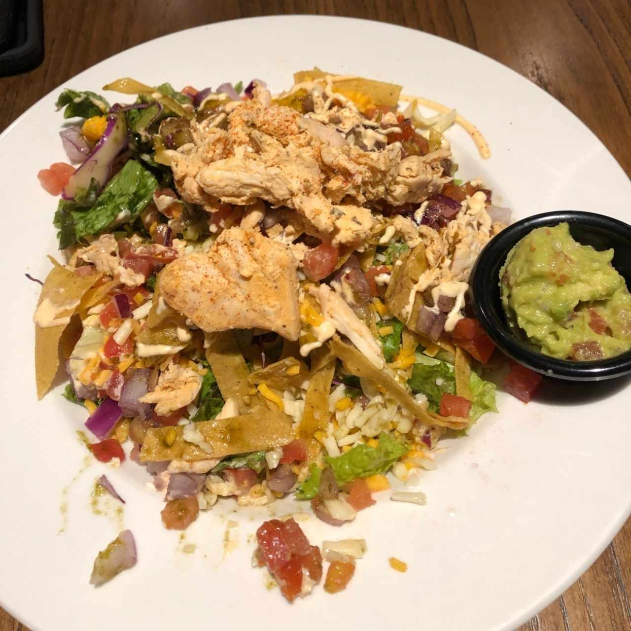 Chipotle Yucatan chicken salad