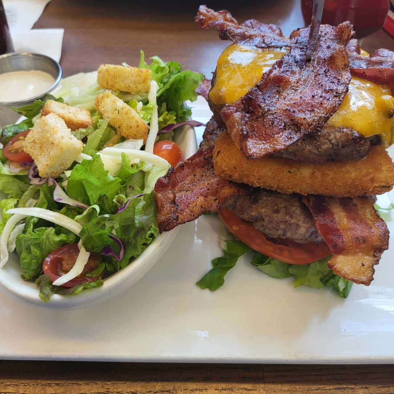 Warrior burger 