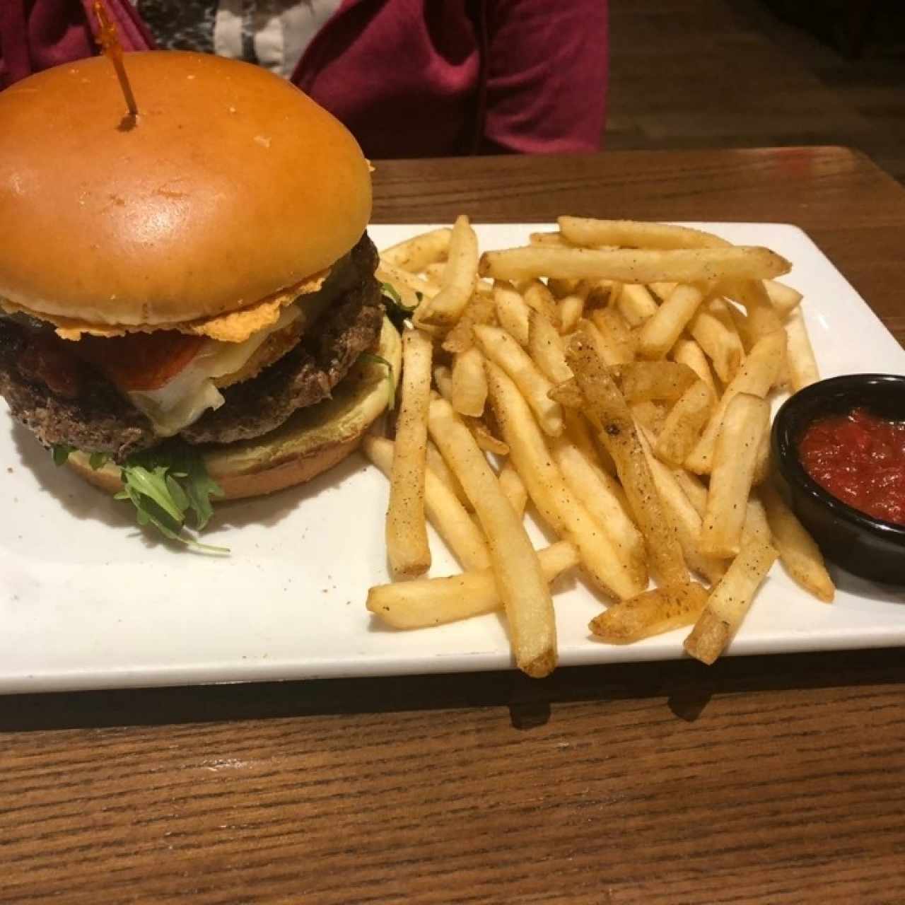 Italian stackhouse burger