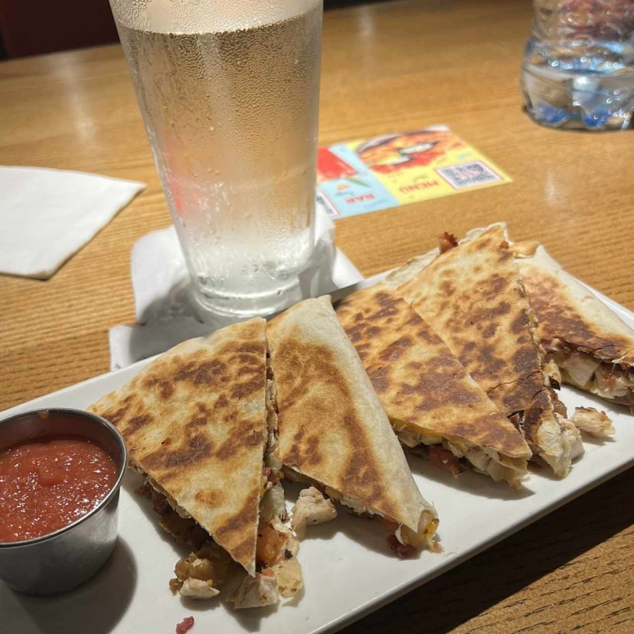 Appetizers - GRILLED CHICKEN QUESADILLAS