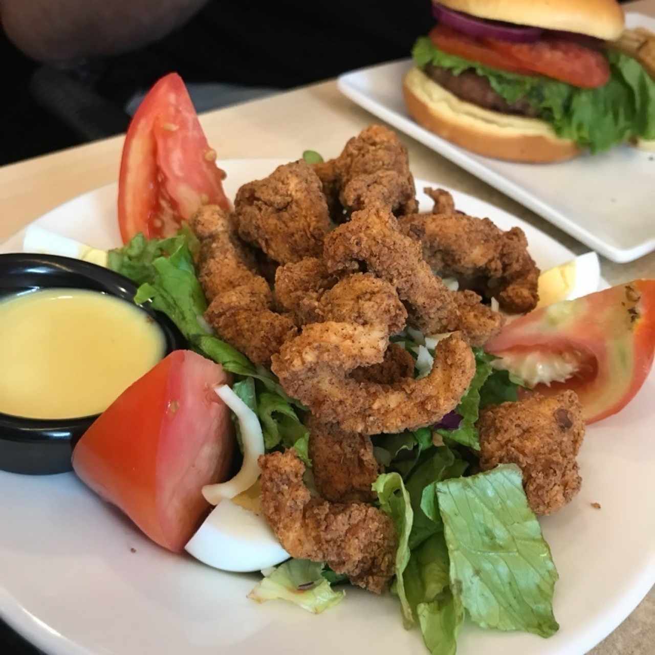 cajun fried chicken salad