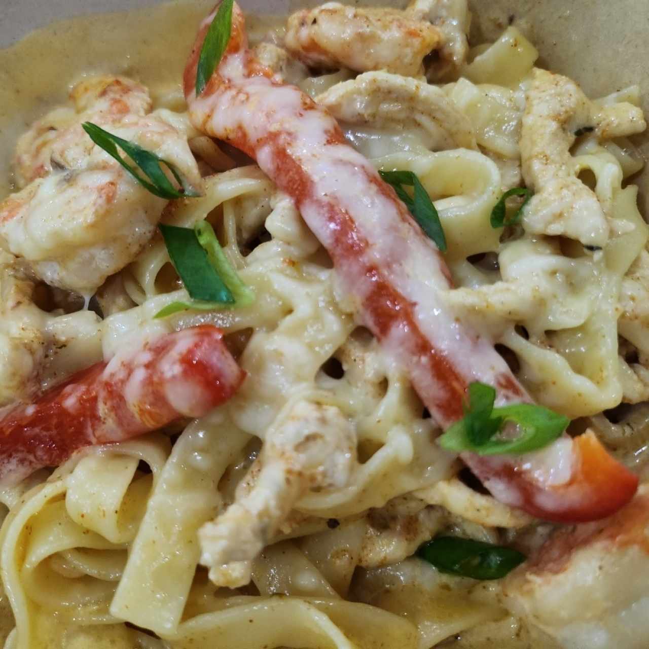 cajun shirmp & chicken pasta