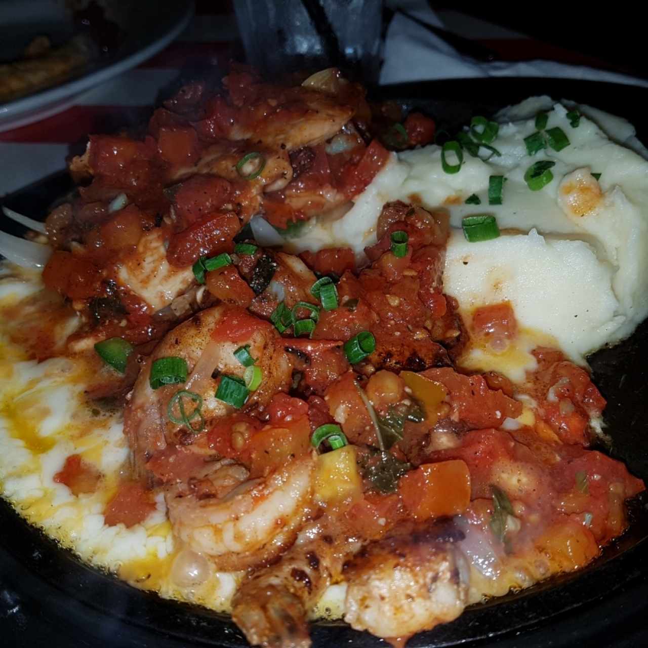 Sizzling Chicken Shrimp