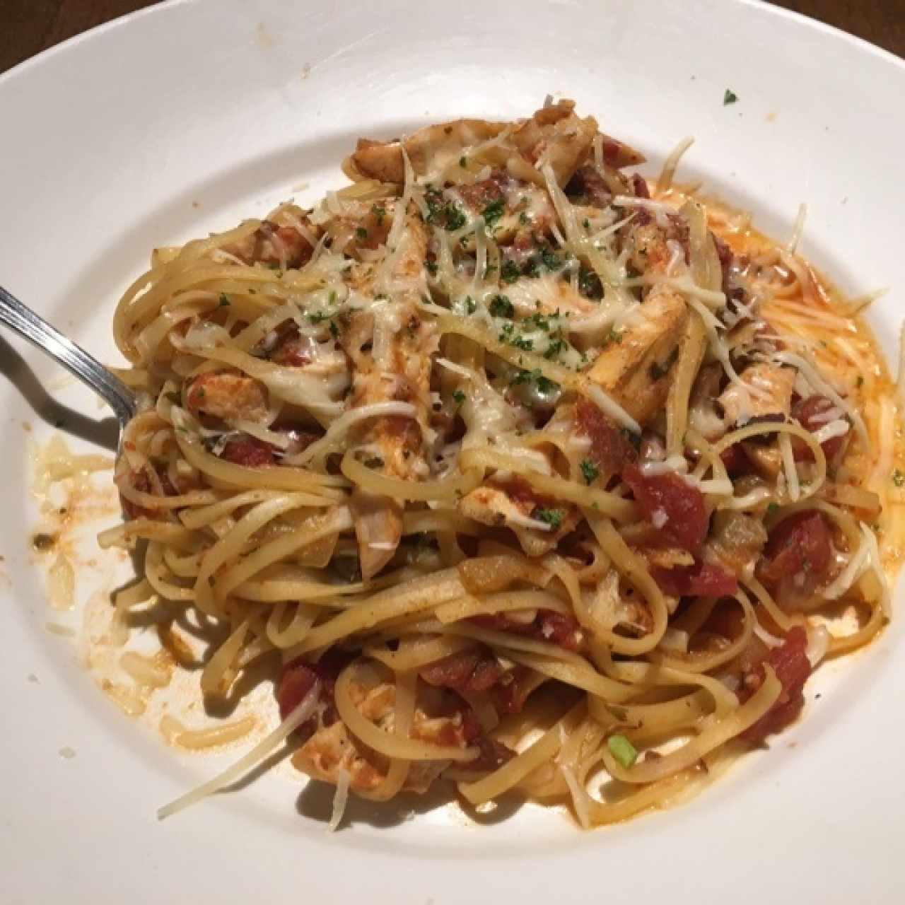 Linguini Chicken Pomodoro