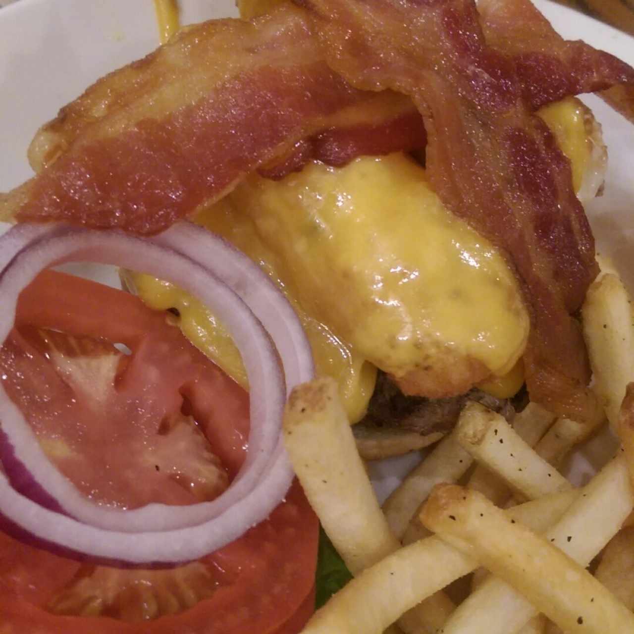 Fridays Bacon Cheeseburger