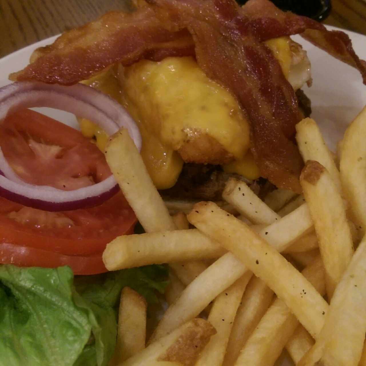 Fridays Bacon Cheeseburger