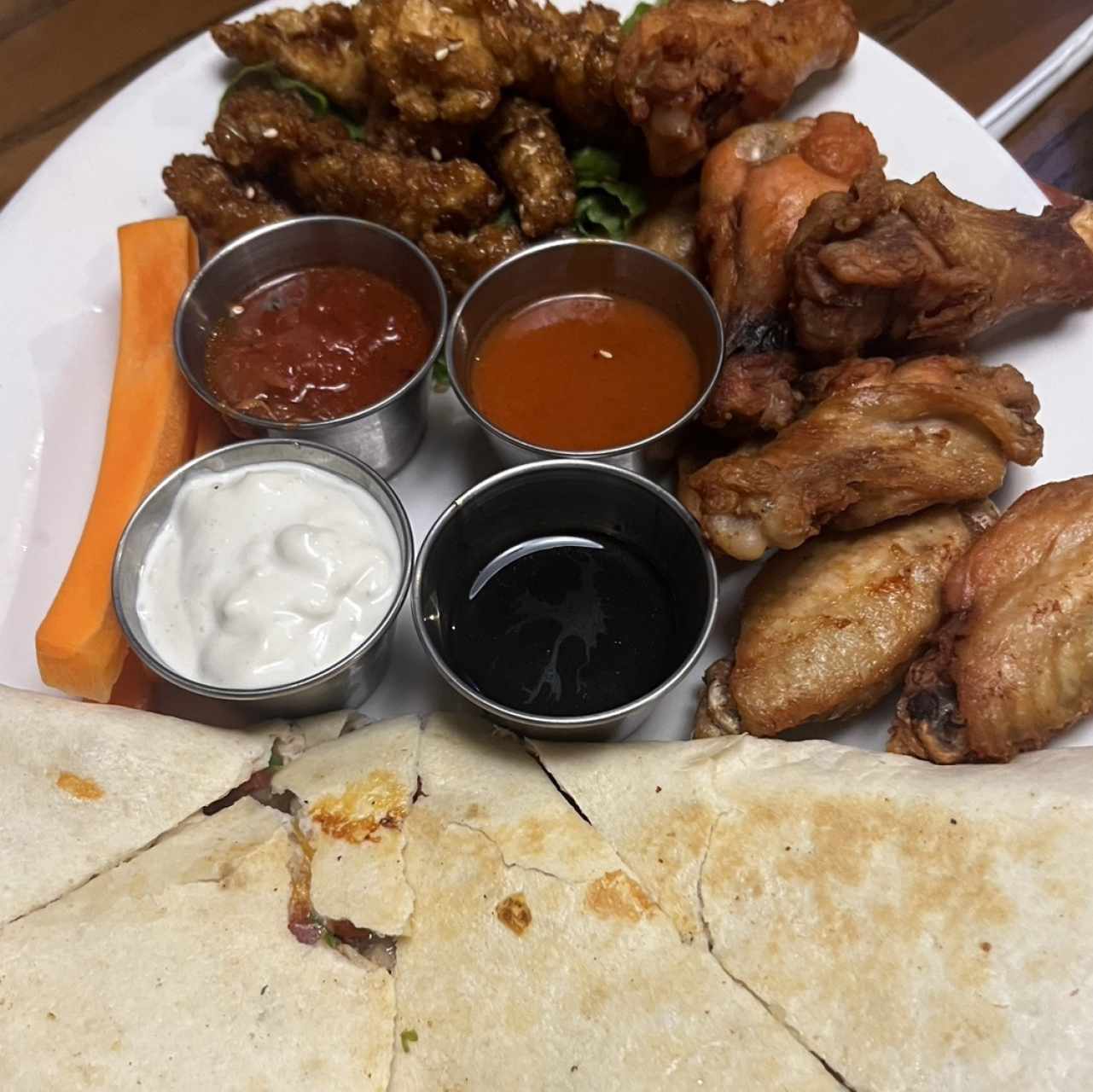 Trio de pollo