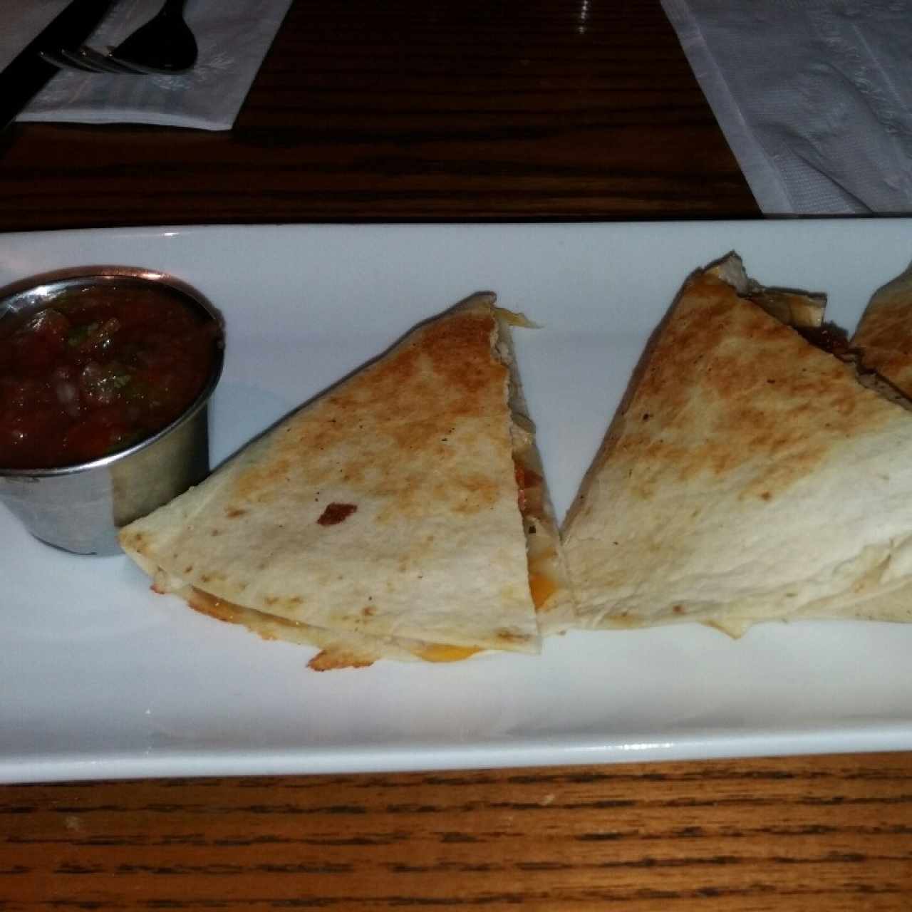 quesadillas