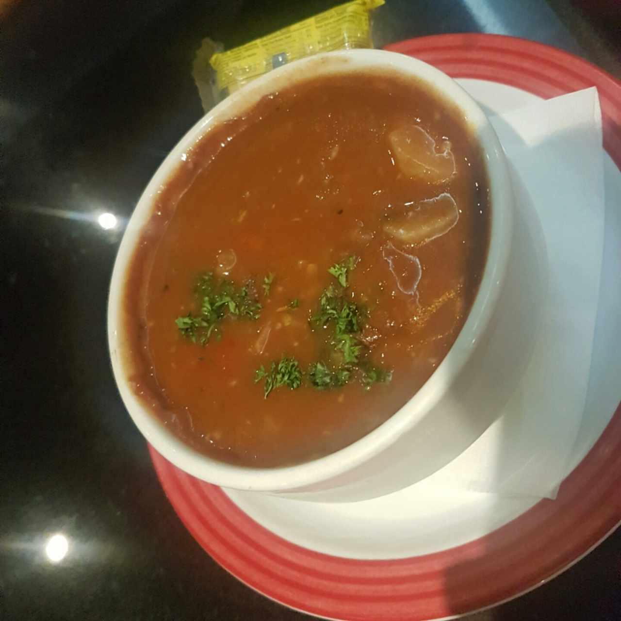 sopa de carne