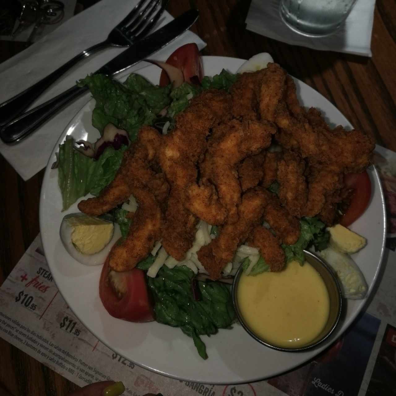 Cajun chicken salad
