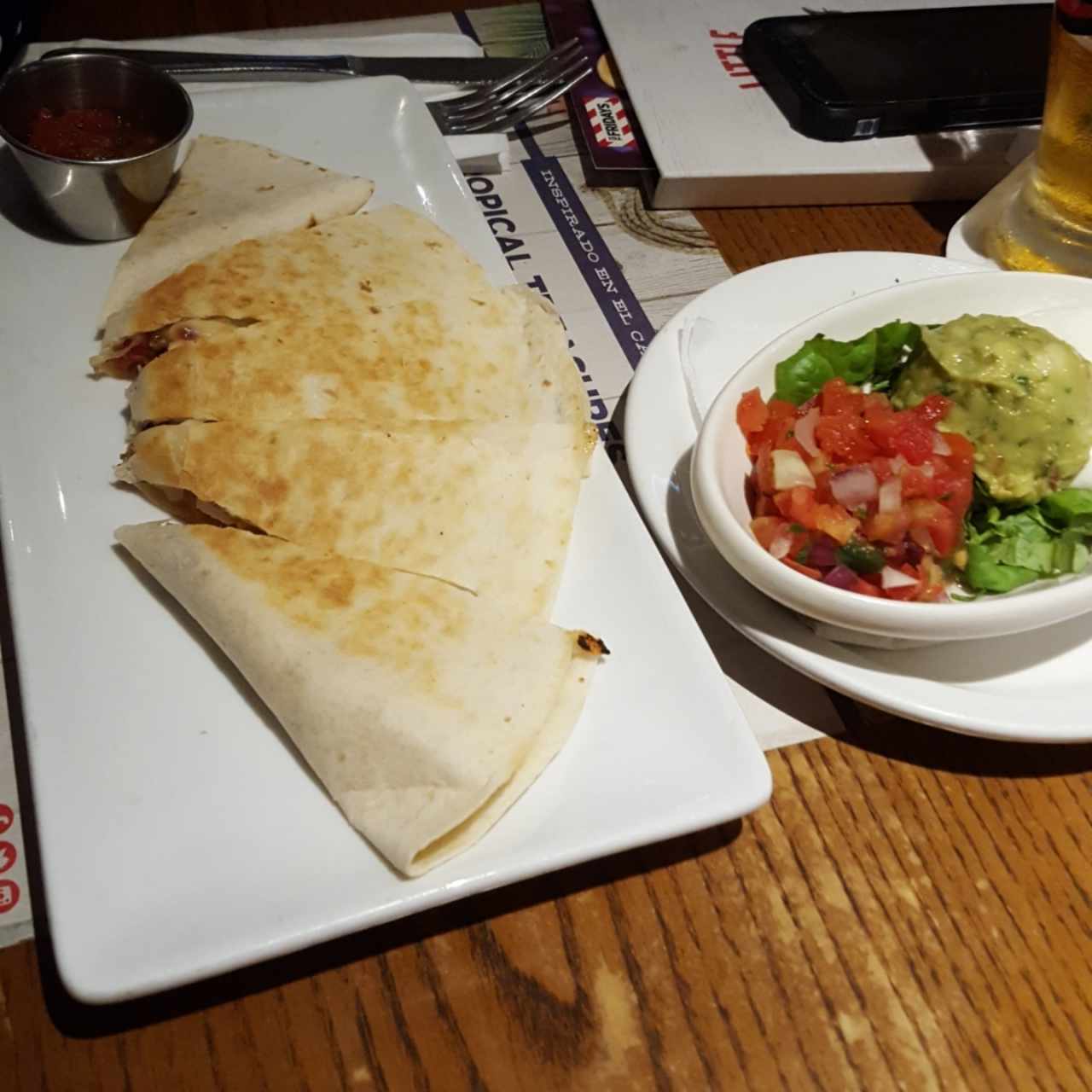 quesadillas