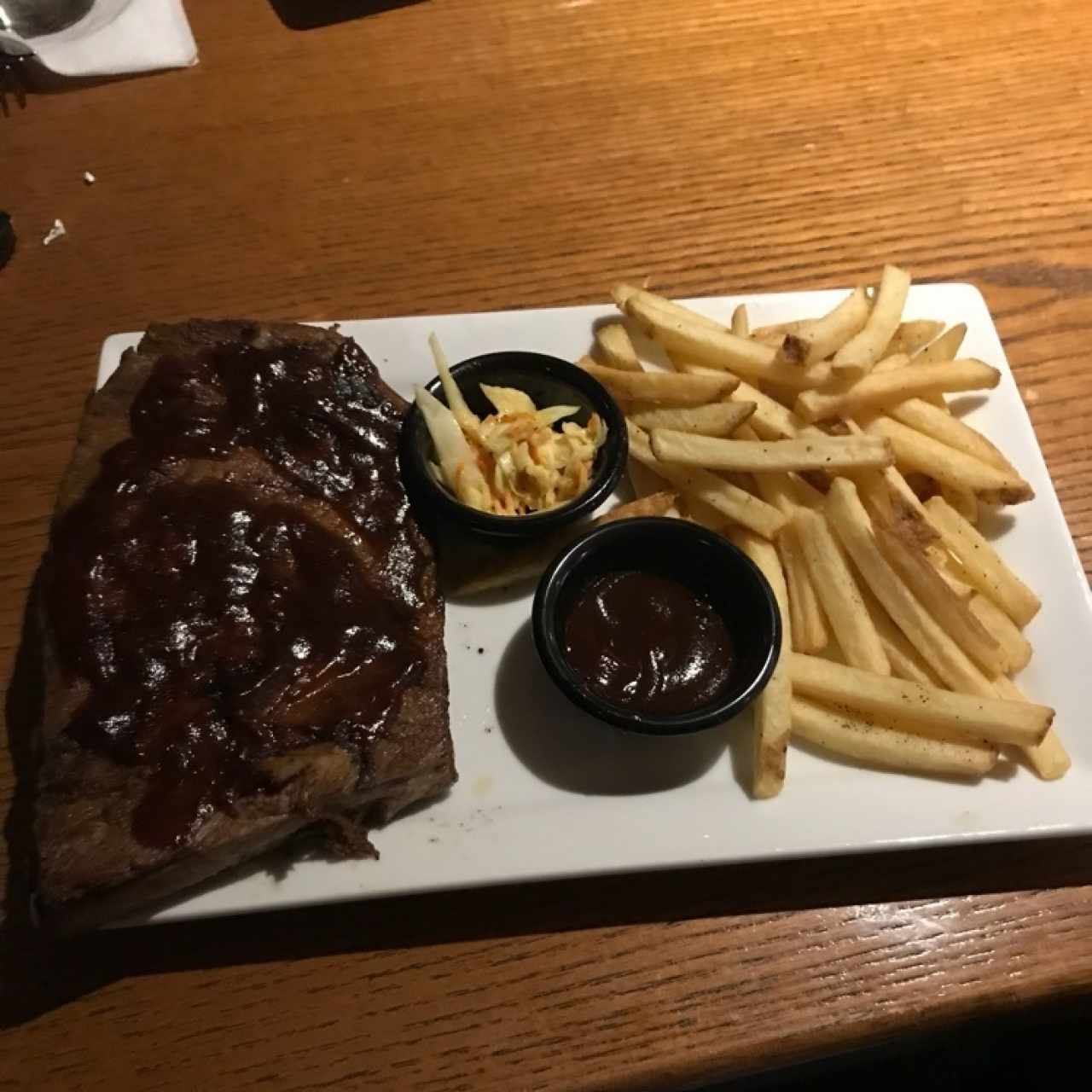 BBQ ribs (half rack)