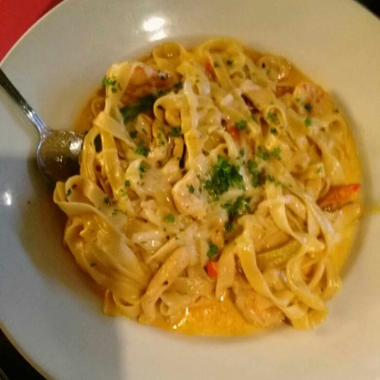 Cajun Shrimp and Chicken Pasta