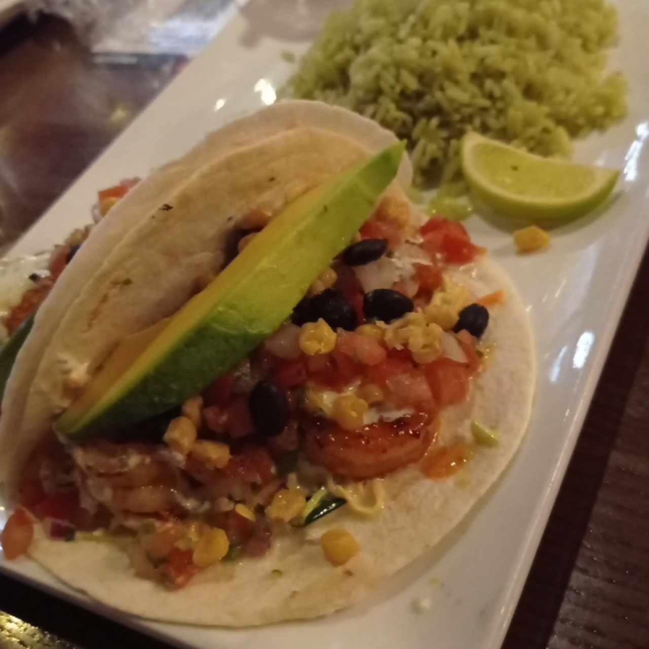 Blackened Shrimps Tacos 