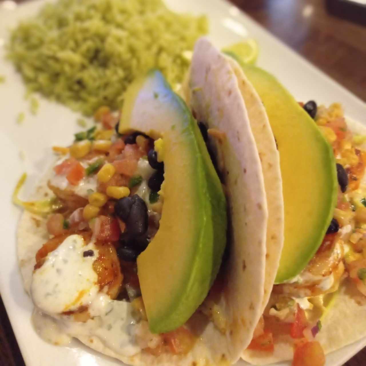 Blackened Shrimps Tacos