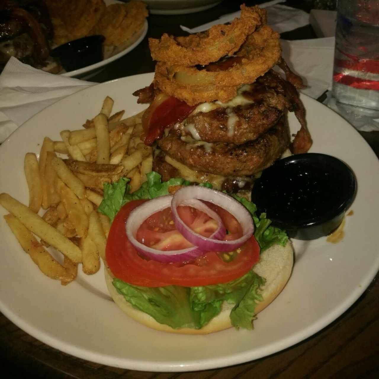 Ultimate Jack Daniel burger (triple)