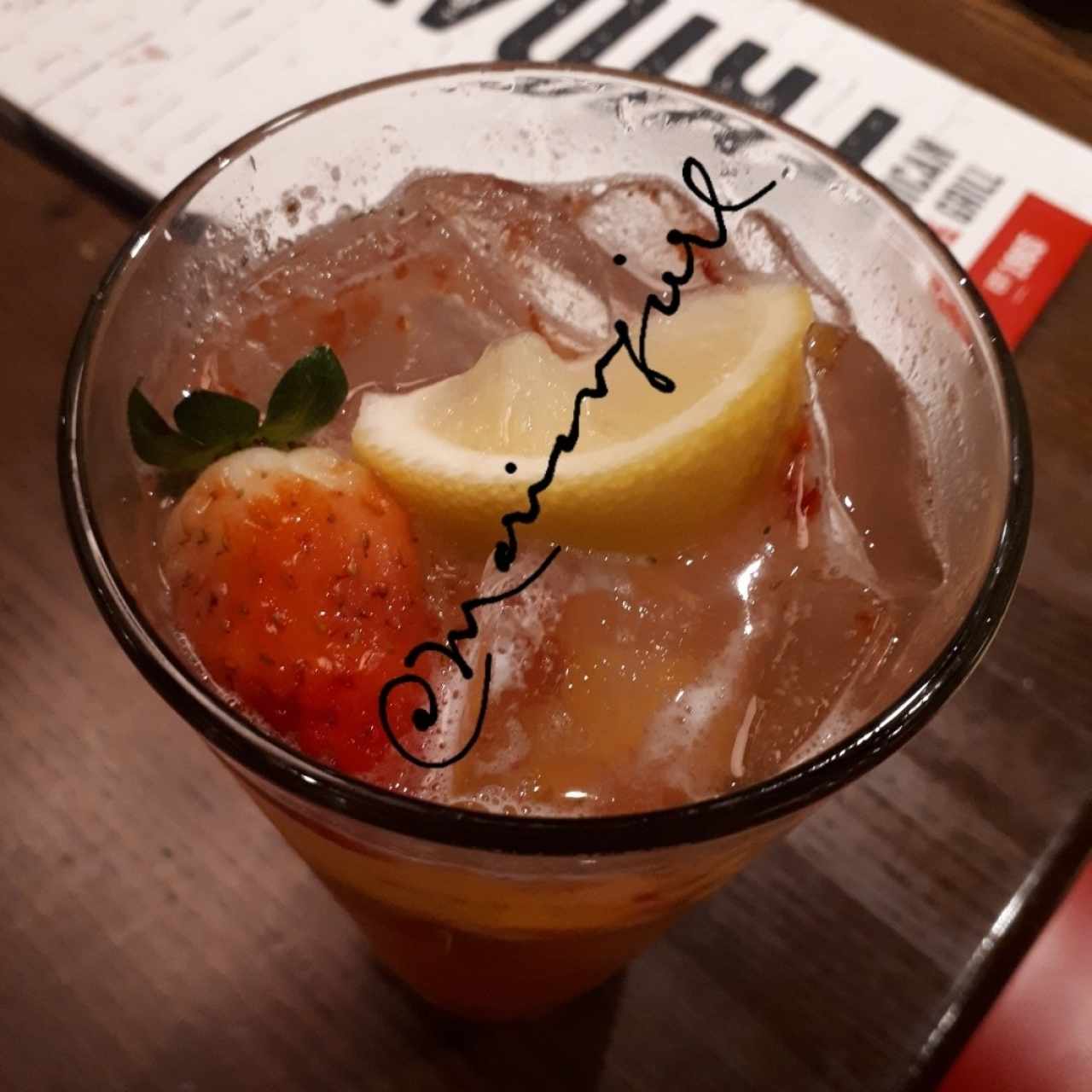 Strawberry Lemonade Crush ♡