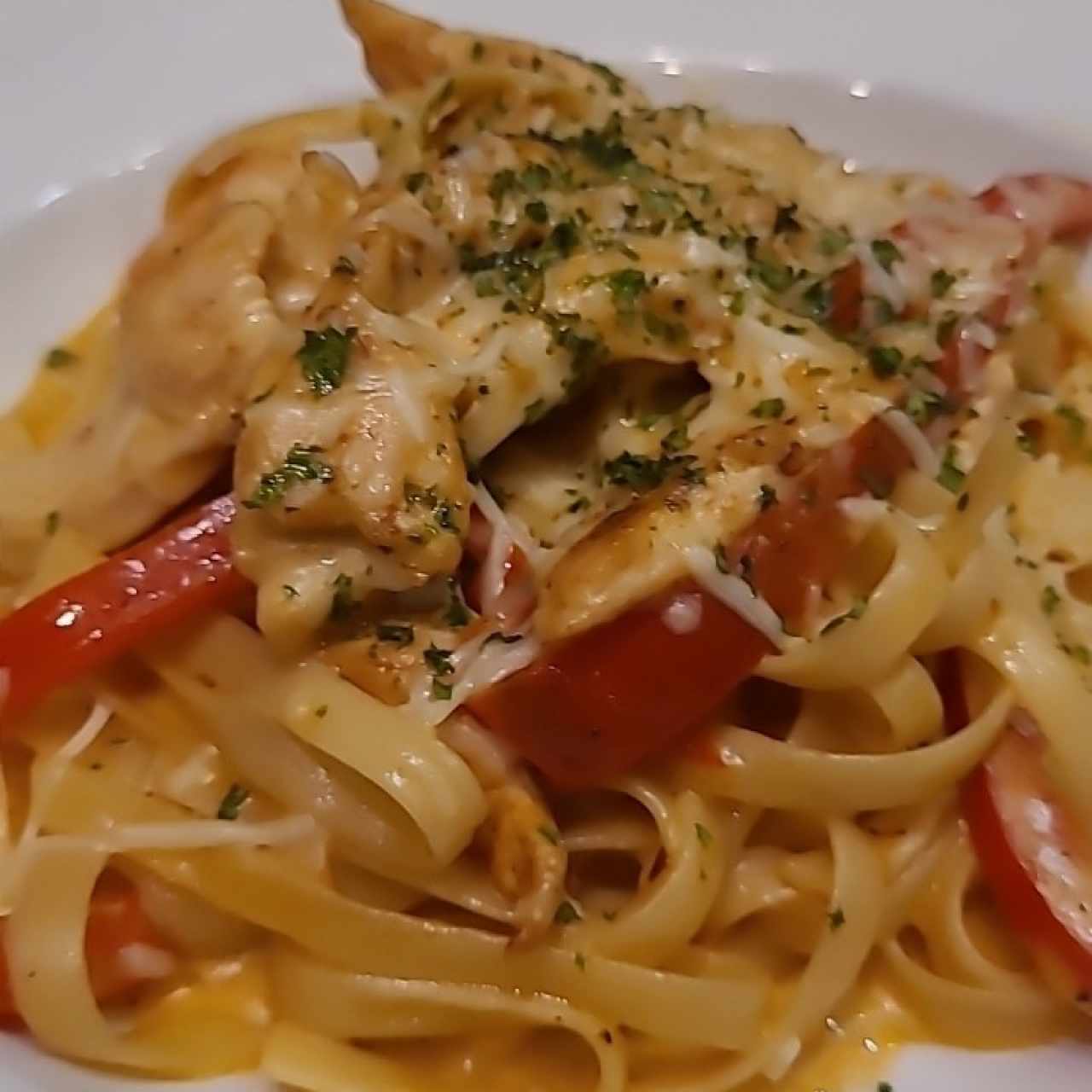 CAJUN SHRIMP & CHICKEN PASTA