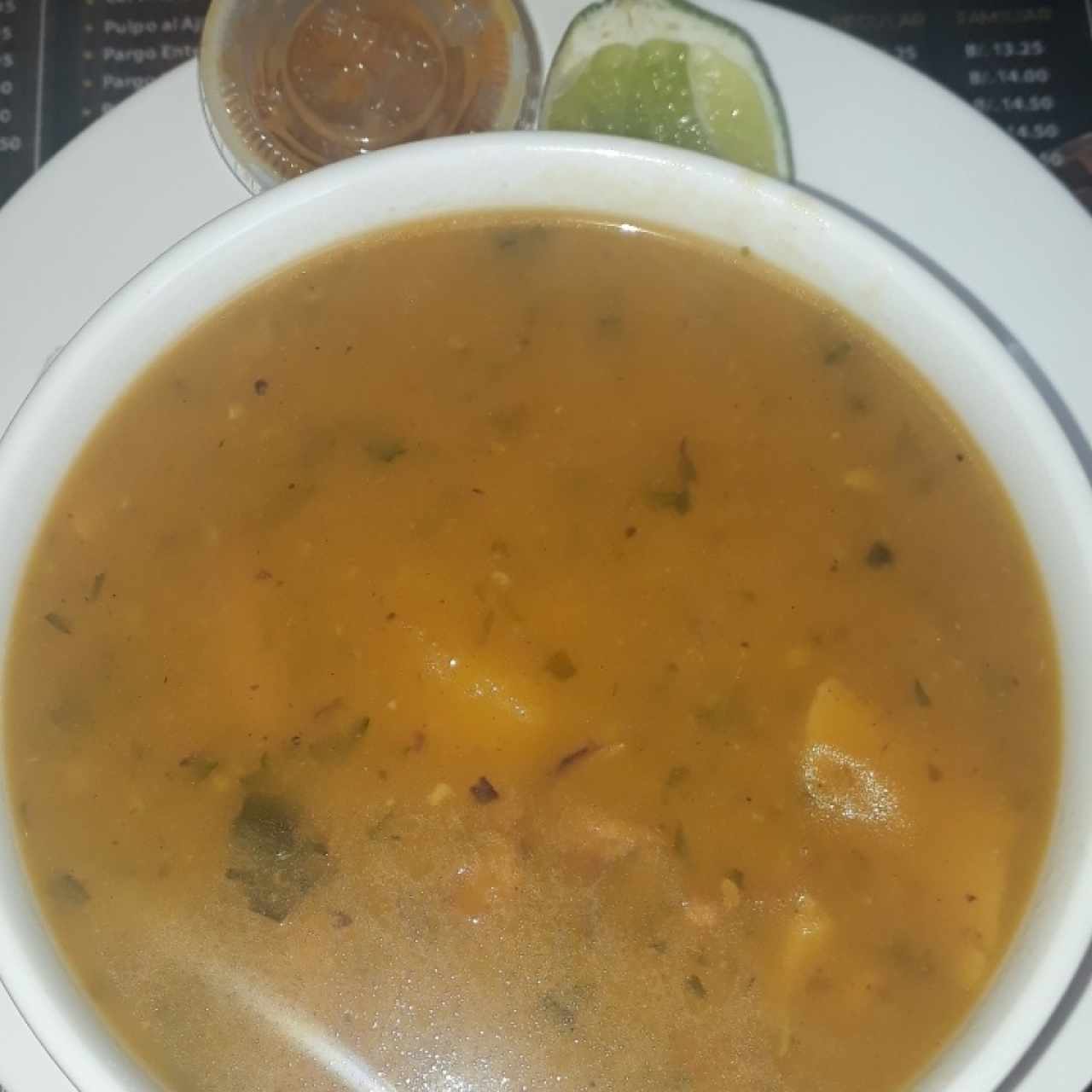 Sopa de Marisco Chica