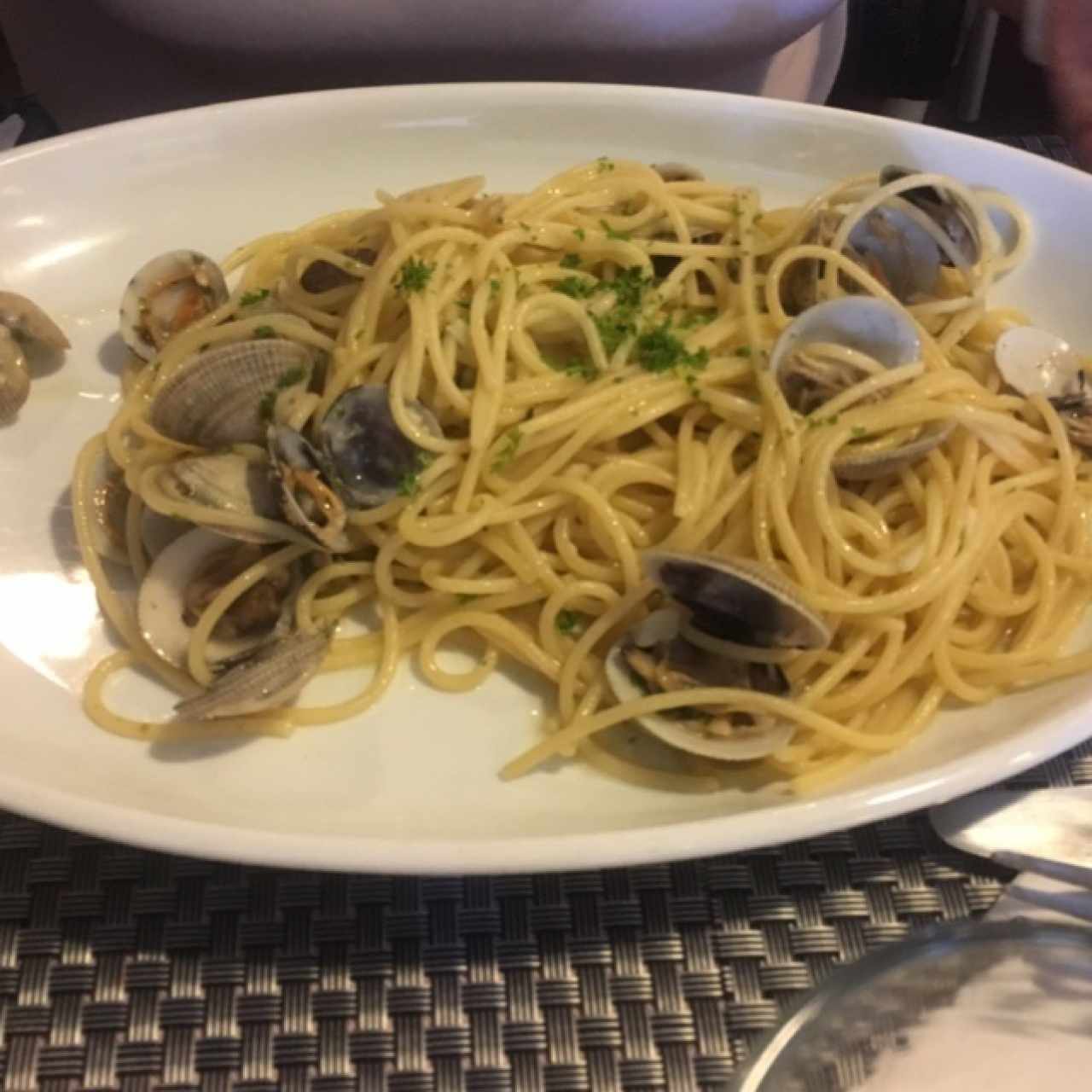 Spaghetti Bongole 