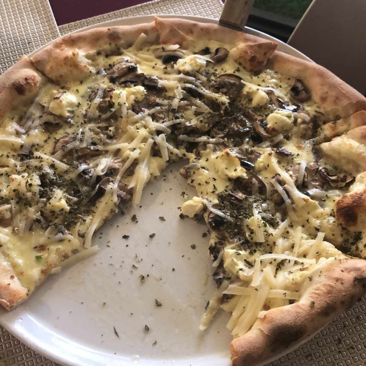 pizza 4 quesos espectacular  ! 