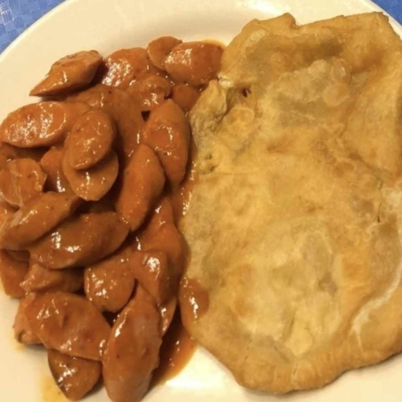 Salchicha guisada