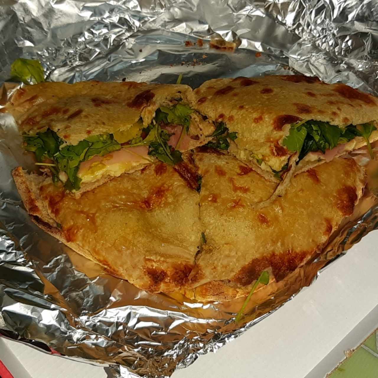Pan Pizza - Jamón (nuevo)