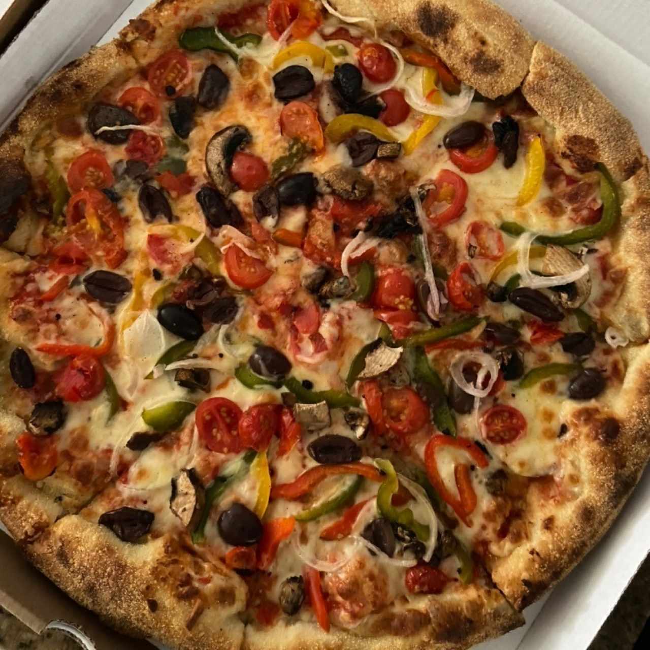 Pizzas Rojas - Vegetariana