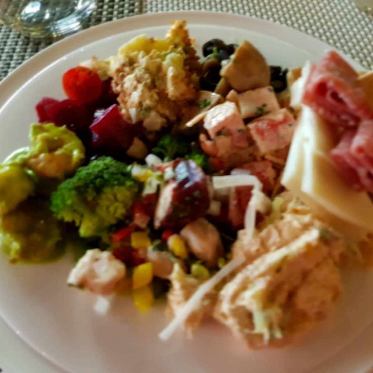 buffet de ensaladas 